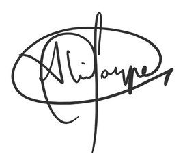 Alex's signature